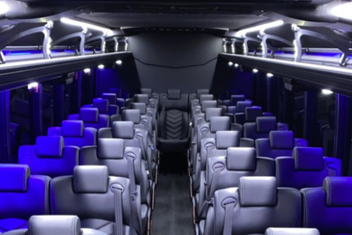 Rio Rancho Charter Bus Interior