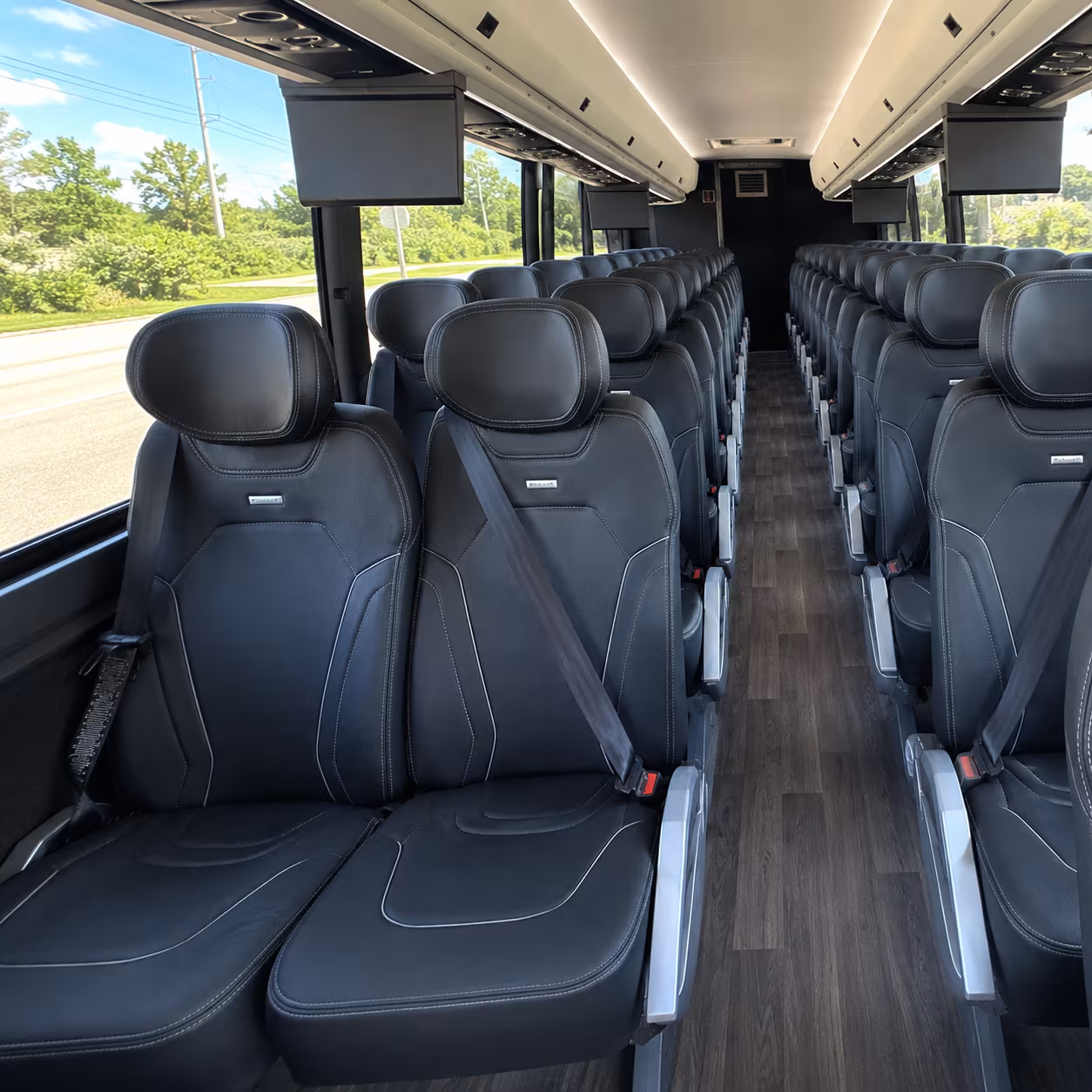 rio rancho charter bus interior