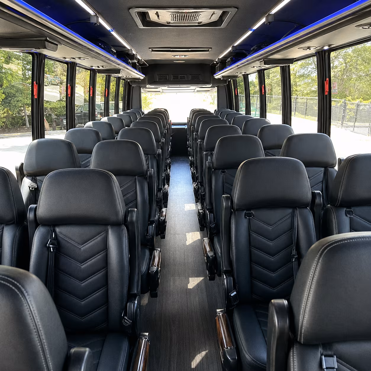 rio rancho school event transportation onboard seating