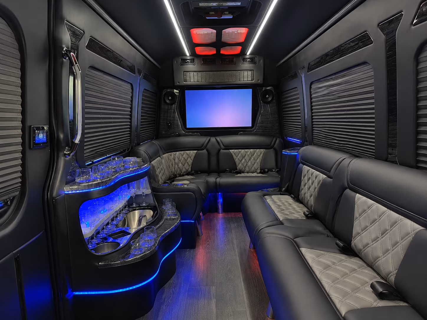 wedding quinceanera shuttle buses near rio rancho